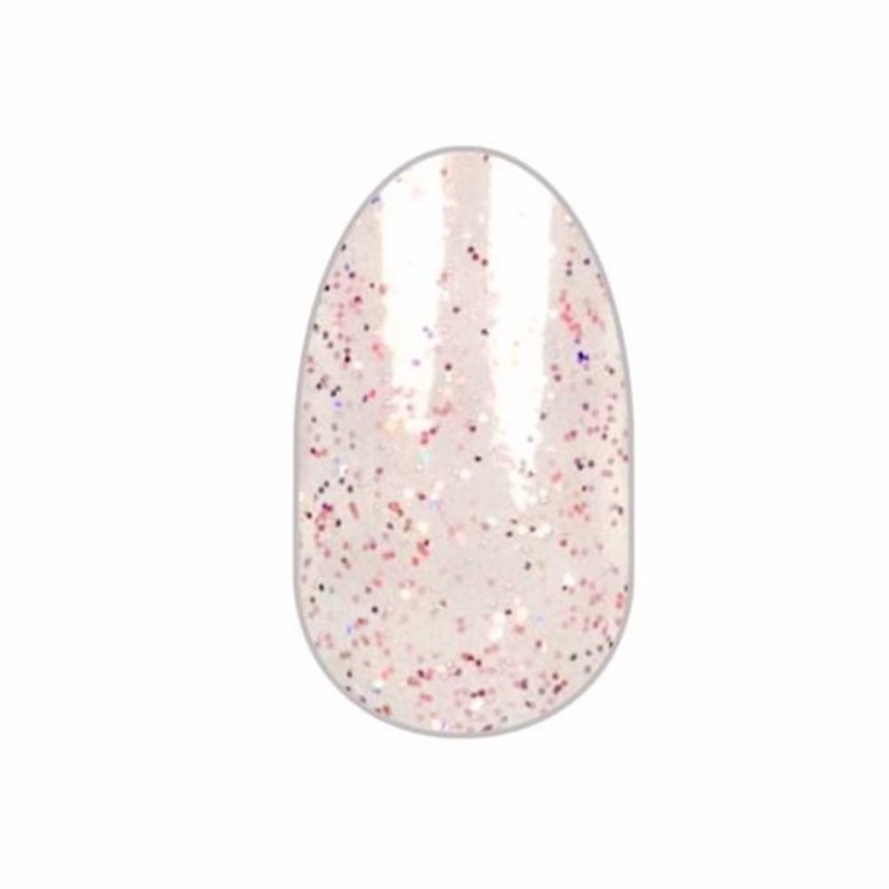 Color Street | Wannabe a sweet glittery pink on a clear base, nail strips - Picture 7 of 14